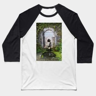 Abandoned Ablutions Fountain Baseball T-Shirt